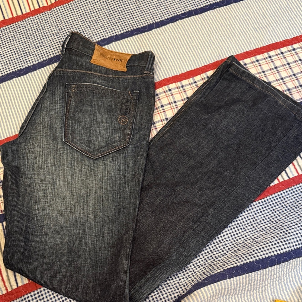 Dark Blue Flare Jeans